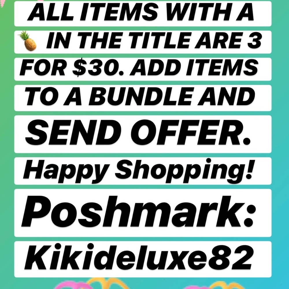 🍍3 for $30 Sale🍍